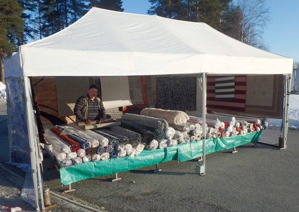 Nopsa pikateltta / pop up teltta 3×6 m Pro - Image 6