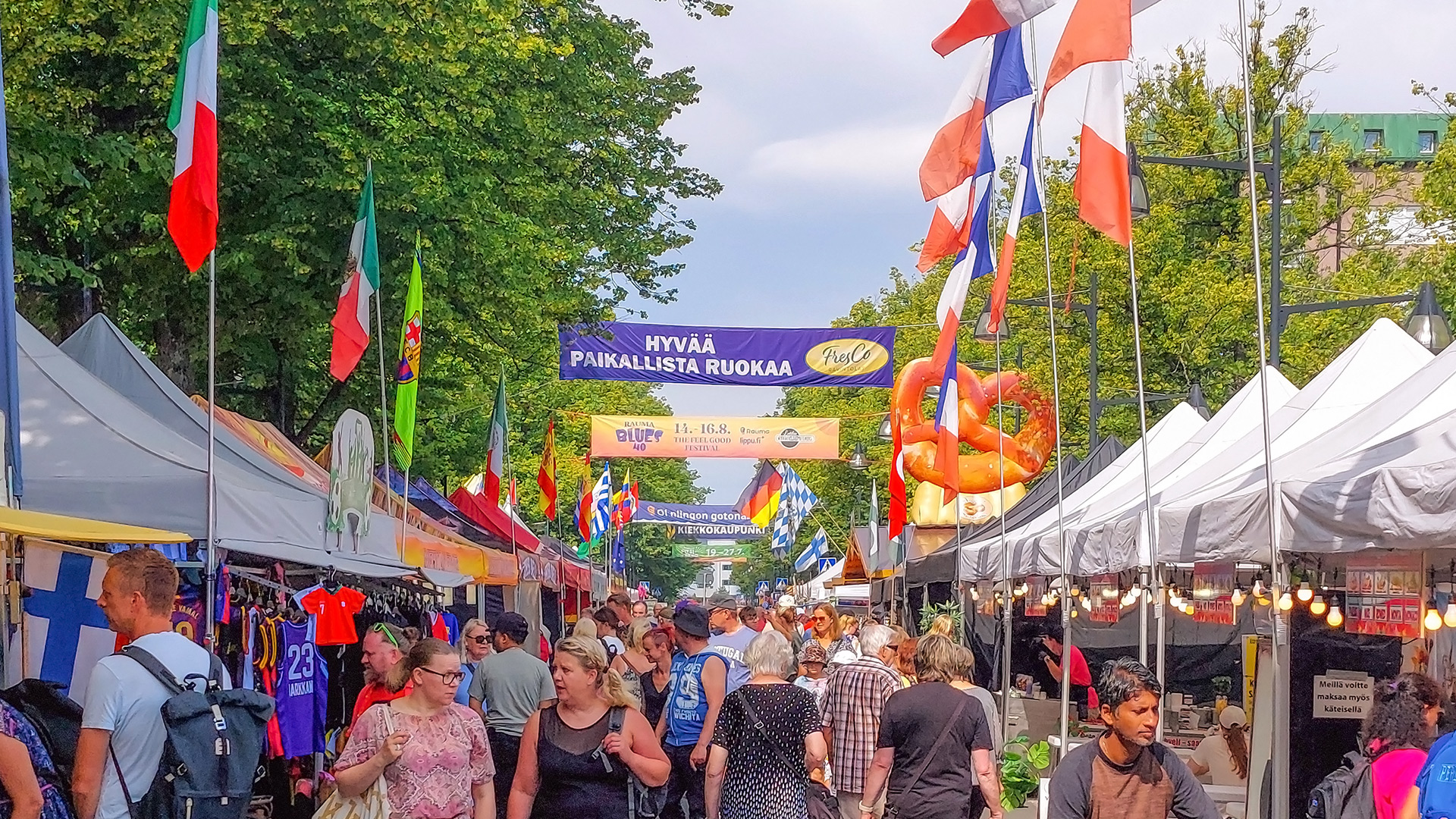 Bild der wichtigsten internationalen Märkte - Rauma 2025